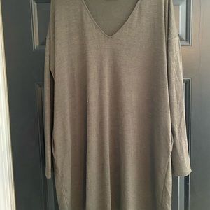 Aritizia sweater dress v neck